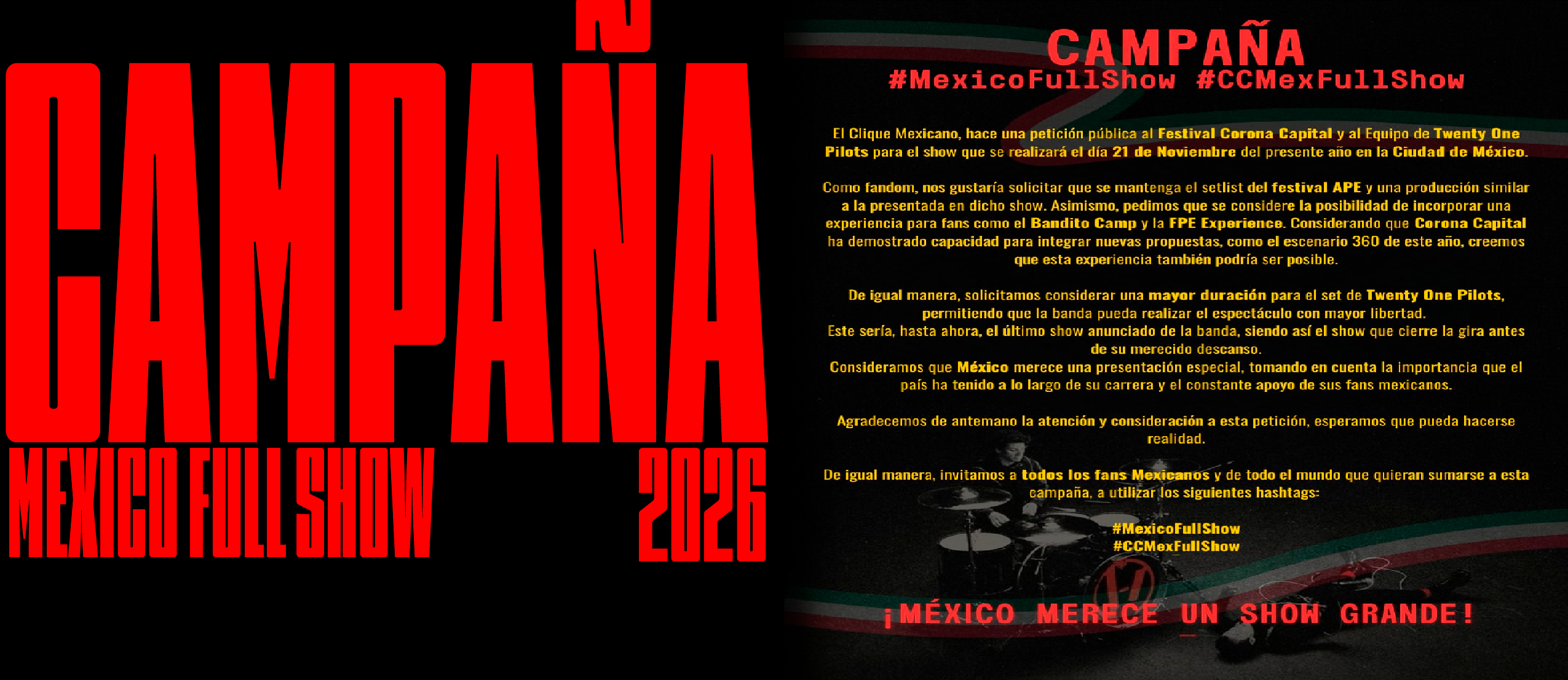 Campaña México Full Show - Corona Capital 2026
